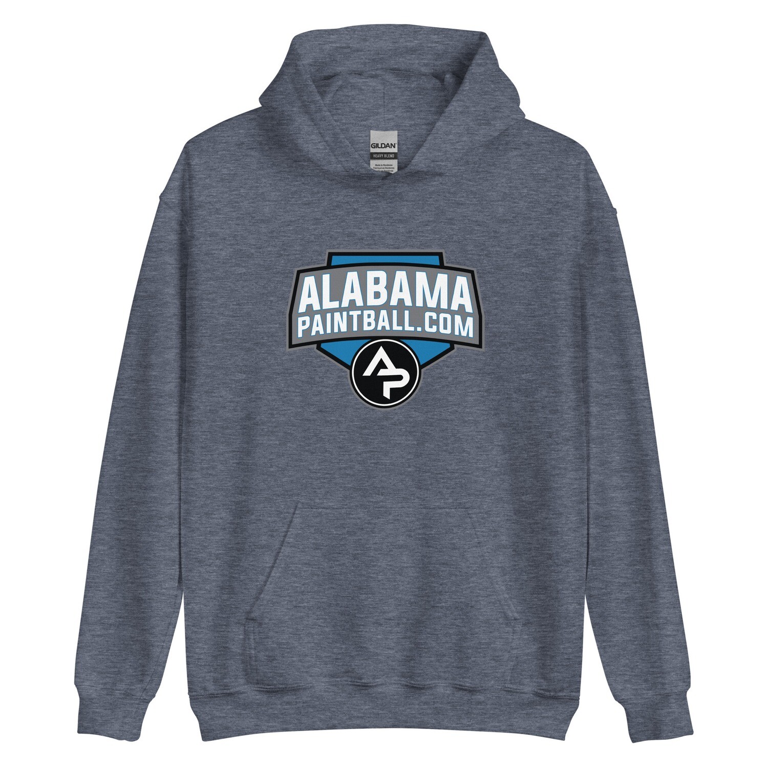 Hoodie - Alabama Logo Color Print (Multiple Colors)