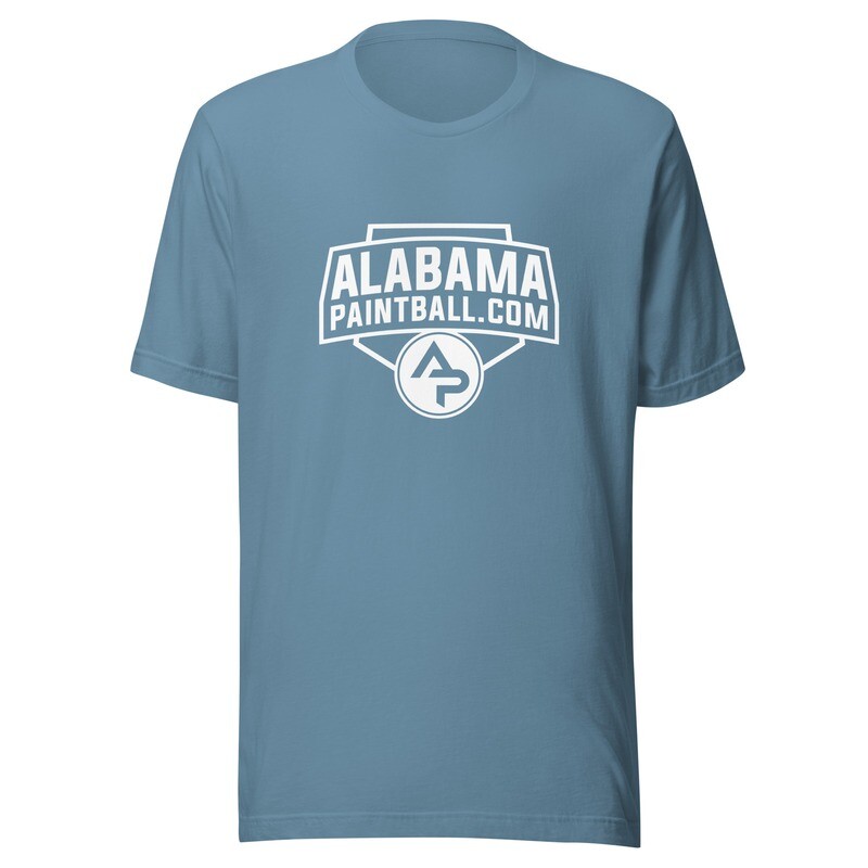 T-shirt  - Alabama Logo White Print (Multiple Colors)