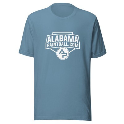 T-shirt  - Alabama Logo White Print (Multiple Colors)