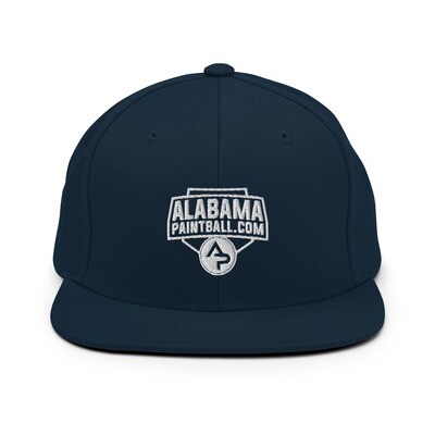 Snapback Hat - Alabama White Logo