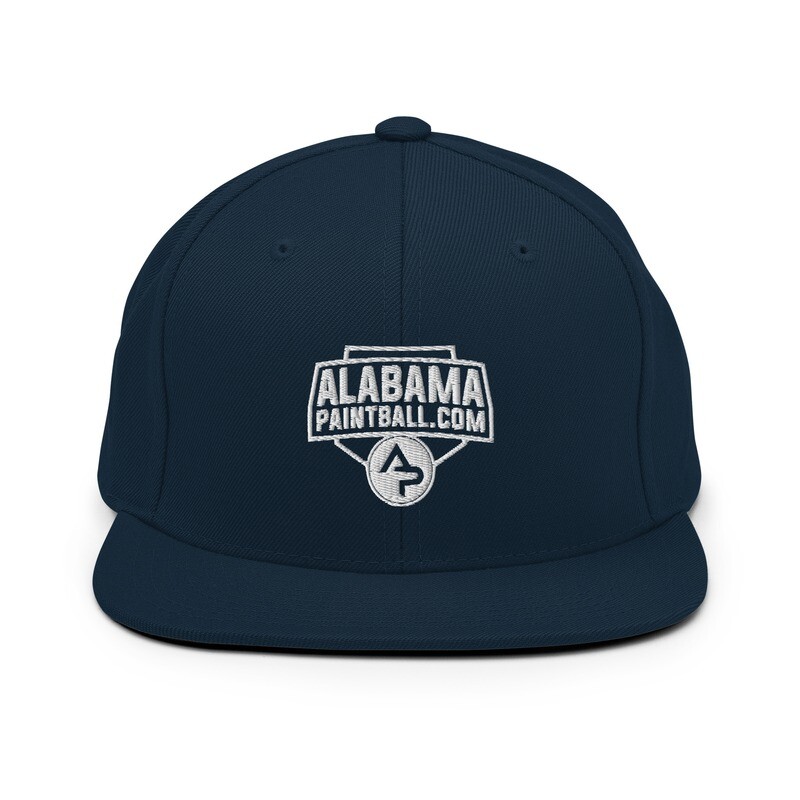 Snapback Hat - Alabama White Logo