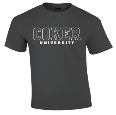 Charcoal Clear Logo &quot;Coker University&quot; (SP-5140)