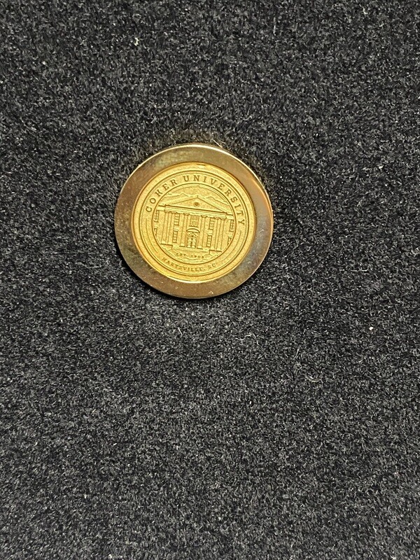 Davidson Lapel Pin Gold