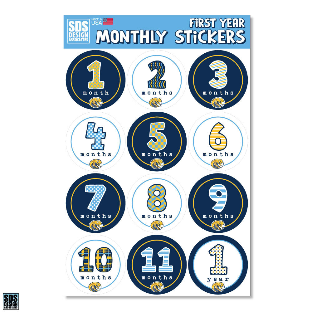 First Year Monthly Stickers