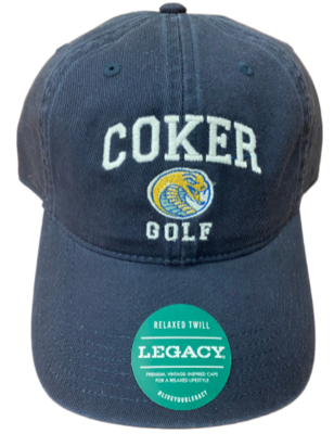 Legacy Navy Relaxed Twill Hat-&quot;Golf&quot;