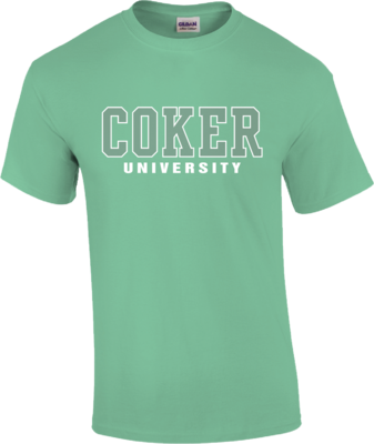 Mint Clear Logo &quot;Coker University&quot; (SP-5140)