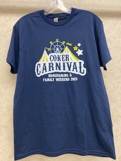 Coker carnival homecoming shirt, size: Small