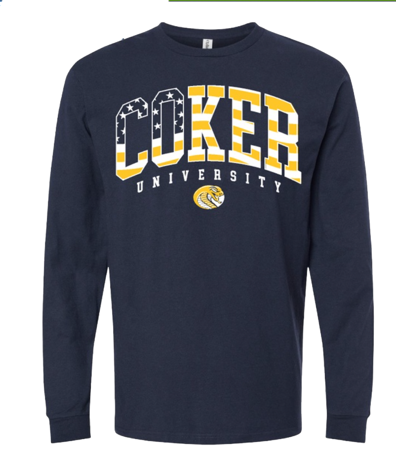 USA Coker Navy L/S Shirt