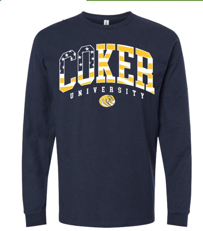 USA Coker Navy L/S Shirt