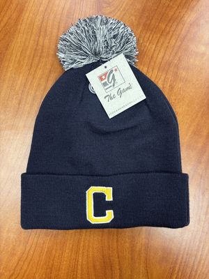 Navy “C” Beanie