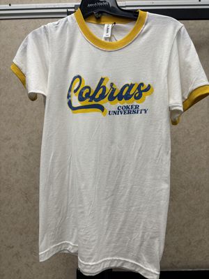 Cobras Ringer Tee (yellow)