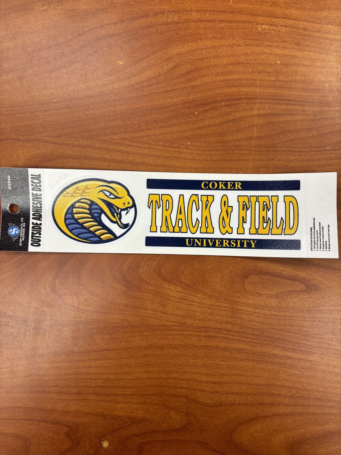 Track and Field Decal Long