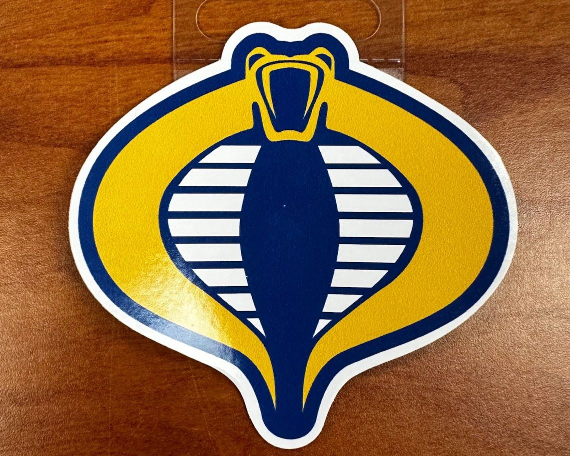 GI Joe Cobra Sticker