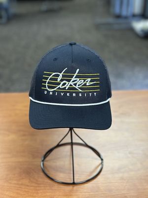 Navy Multi-Line Coker Hat