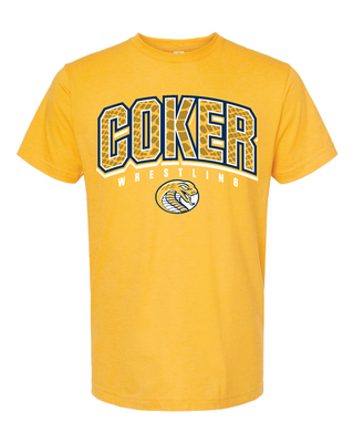 Wrestling 2026 Yellow Tee