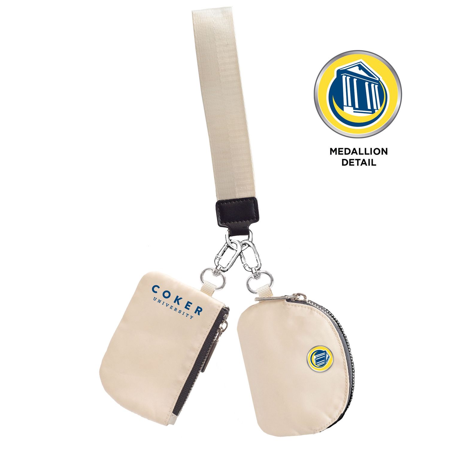 Strap Keychain with Coin Purse