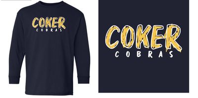 Gildan Youth Coker Cobras Long Sleeve