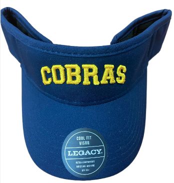 Legacy Cool Fit Adjustable Visor Navy