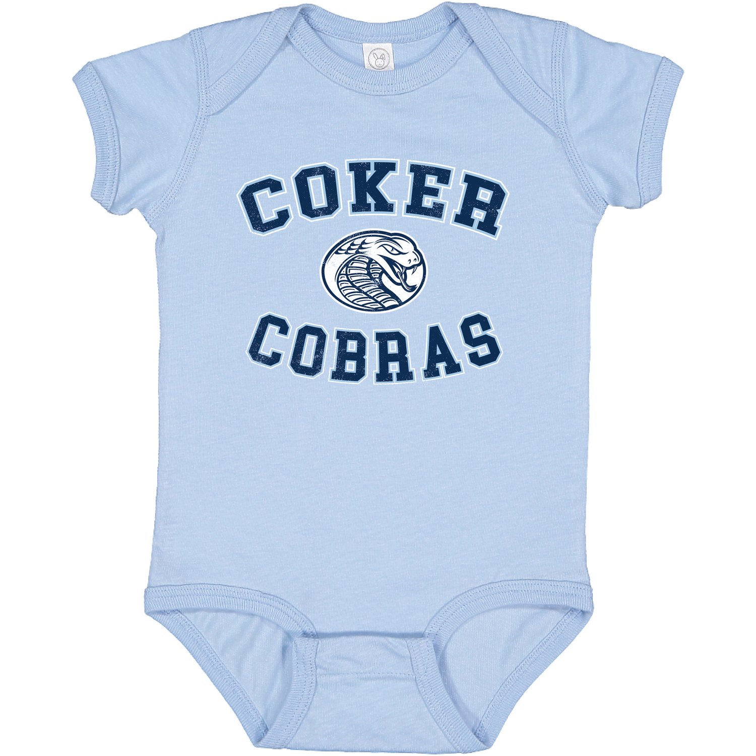 Coker Light Blue Lap Neck Onsie