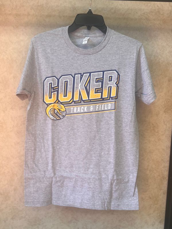 2027 Track &amp; Field Gray Sport Shirt