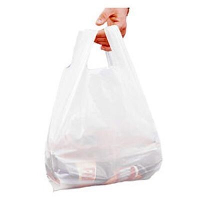 White Carrier Bags