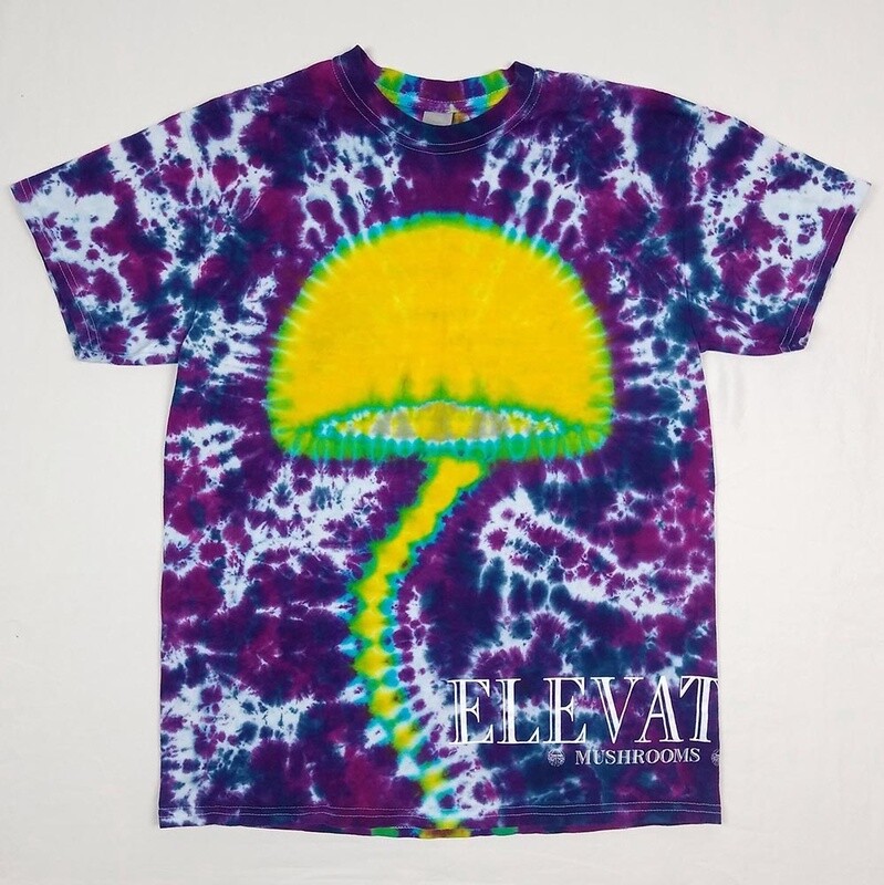 Tie Dye cube shirt