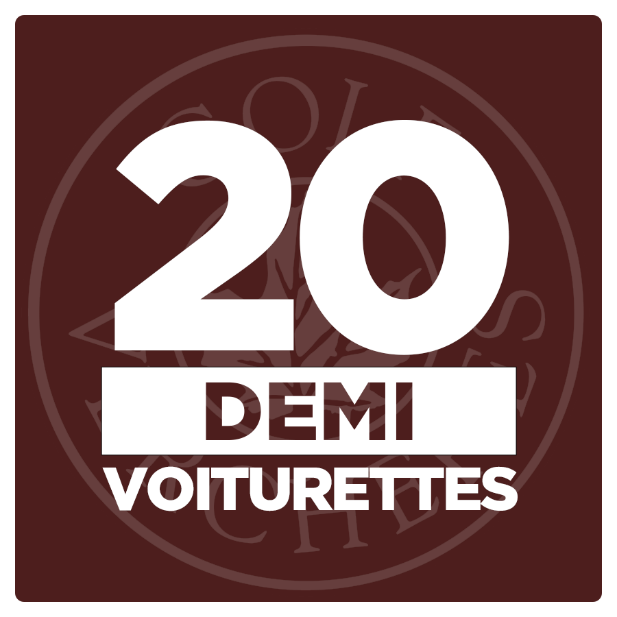 20 Demi-voiturettes