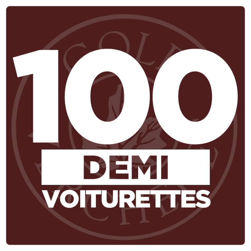 100 Demi-voiturettes