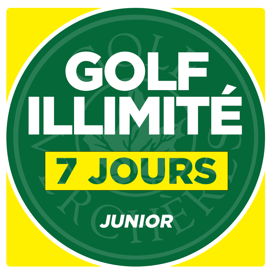 Golf illimité - 7 jours - Junior