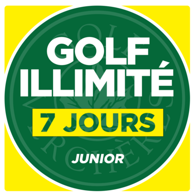 Golf illimité - 7 jours - Junior