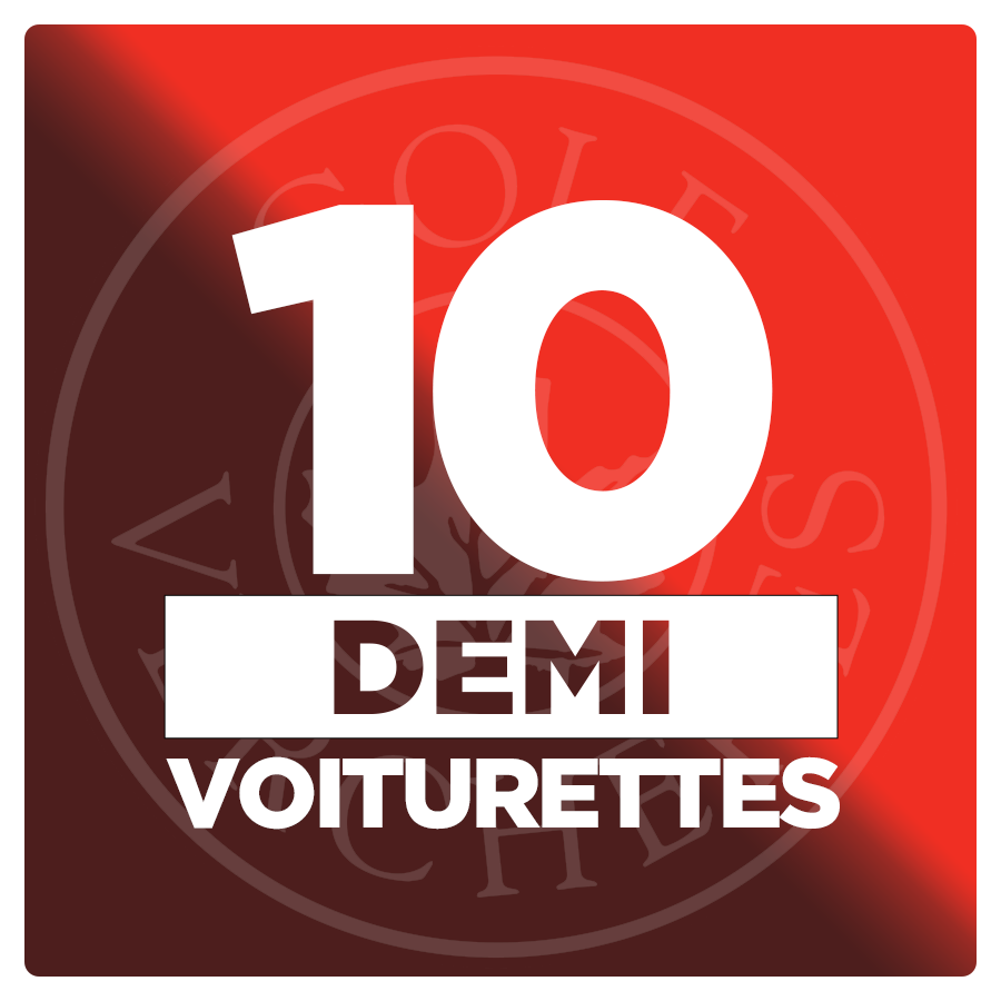PROMO EXPOGOLF - 10 Demi-voiturettes