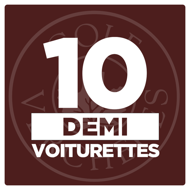 10 Demi-voiturettes