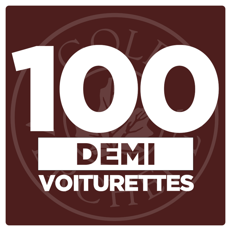 100 Demi-voiturettes