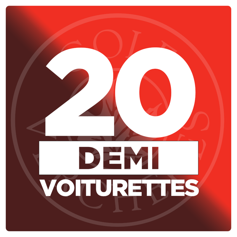 PROMO EXPOGOLF - 20 Demi-voiturettes