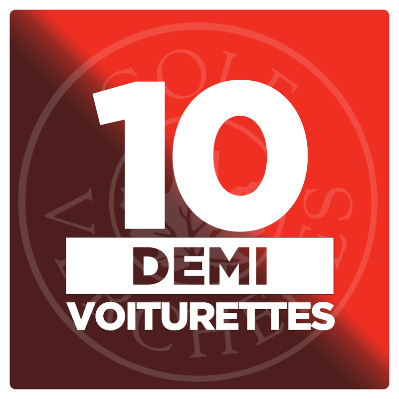 PROMO EXPOGOLF - 10 Demi-voiturettes