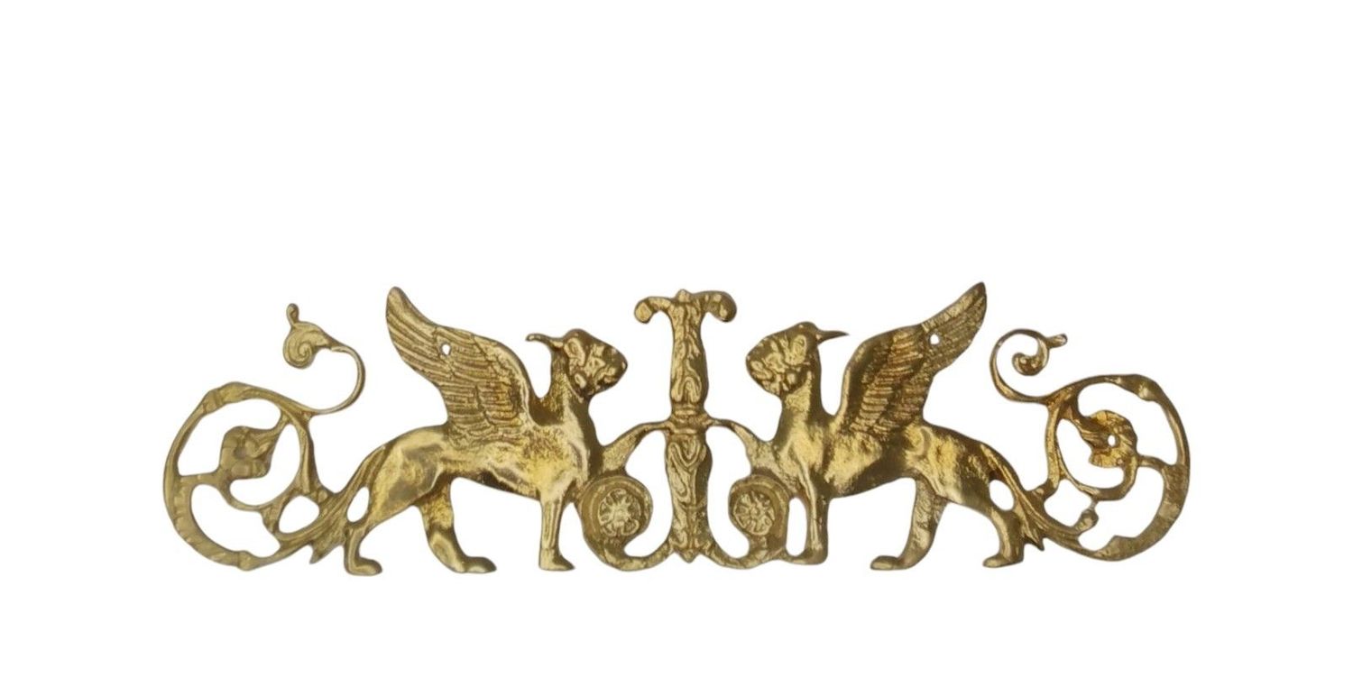 Fregio leoni - 197x57mm  (art-100/47)