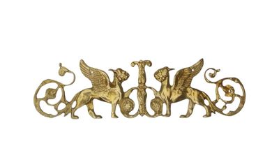 Fregio leoni - 197x57mm  (art-100/47)