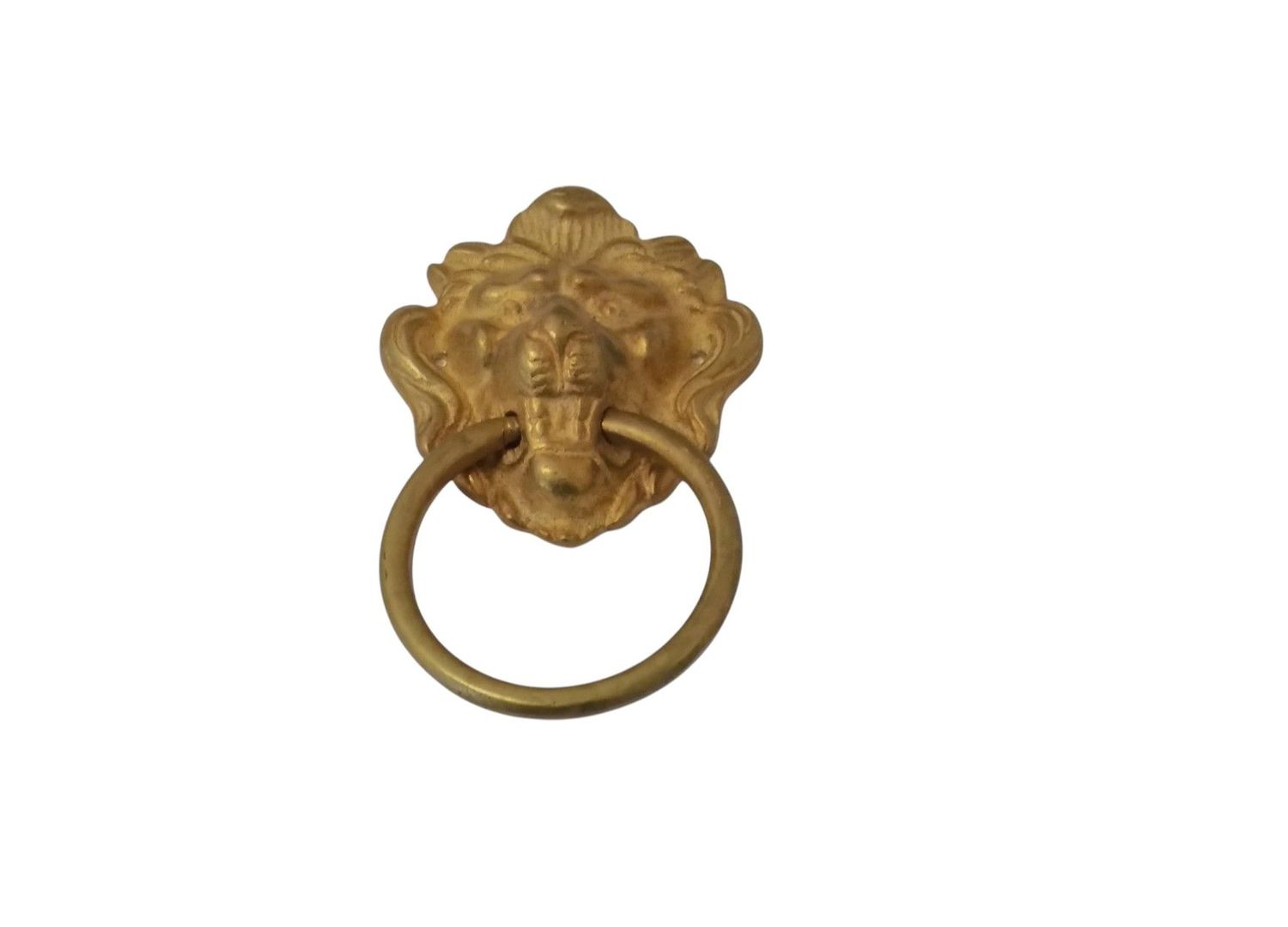 Pendente Impero Testa Leone  (art-S/382), Anello: Anello liscio