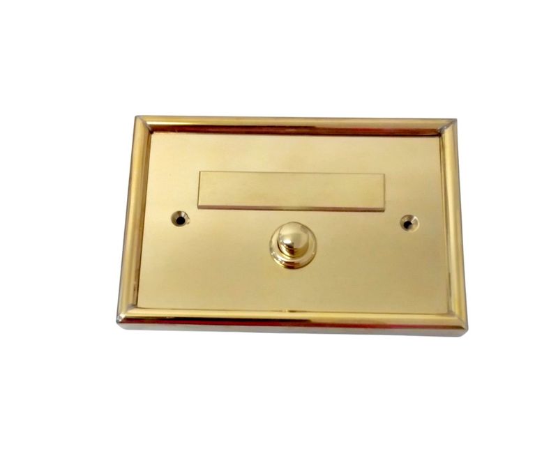 Campanello rettangolare   125x85mm  (art.508)