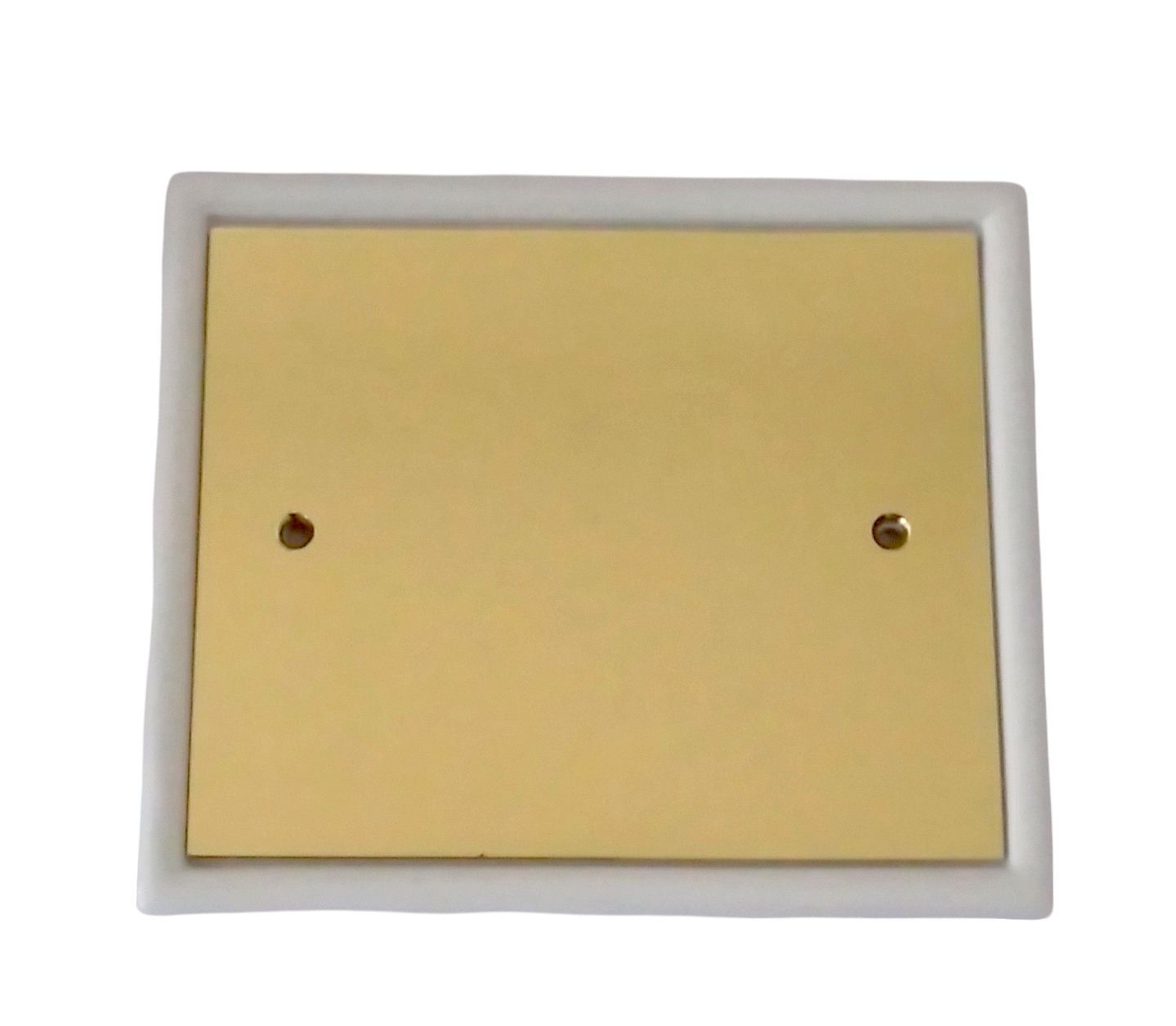 Placca porta numero in porcellana bianca- 120x100mm  (art-104)