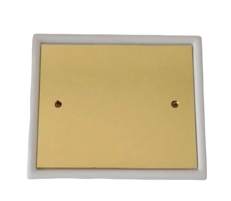 Placca porta numero in porcellana bianca- 120x100mm  (art-104)
