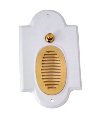 Campanello in porcellana bianca- 120X223mm  (art-205)