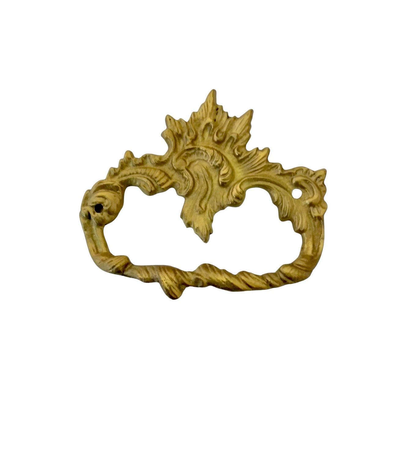 Maniglia Luigi XV - 93mmx75mm  (art-E/31), Verso: DX