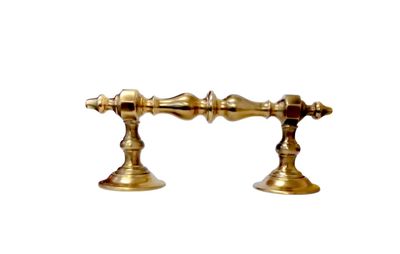 Maniglione tornito interasse fori 120mm ingombro massimo 172x52 mm(art-975)