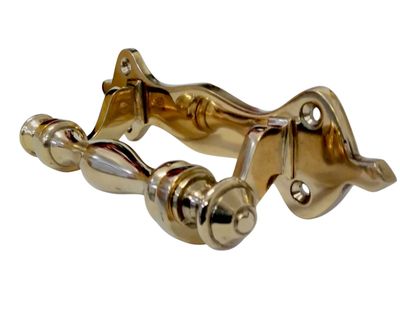 Maniglione tornito placca 170x48 mm(art-976)