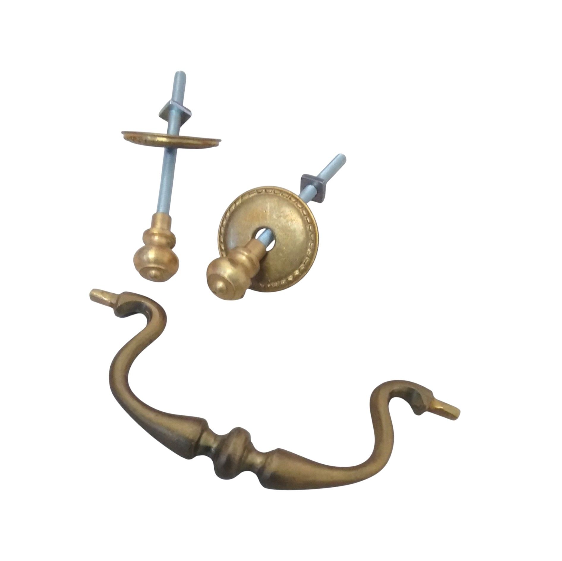 Maniglia Luigi XIV - 130x55mm   (art-192 LC)