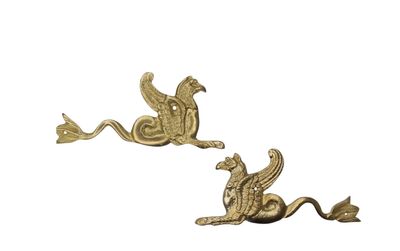 Fregio Impero Aquila - 108x48mm (art-100/91) Fregio Impero Aquila - 108x48mm (art-100/91)