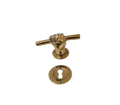 Maniglia  manina pugno piccola da porta  (art-3200)