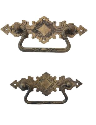 Maniglia in ottone anticato Fine 800 (art-9022/A1 -9022/B1 ) Maniglia in ottone anticato Fine 800 (art-9022/A1 -9022/B1 )