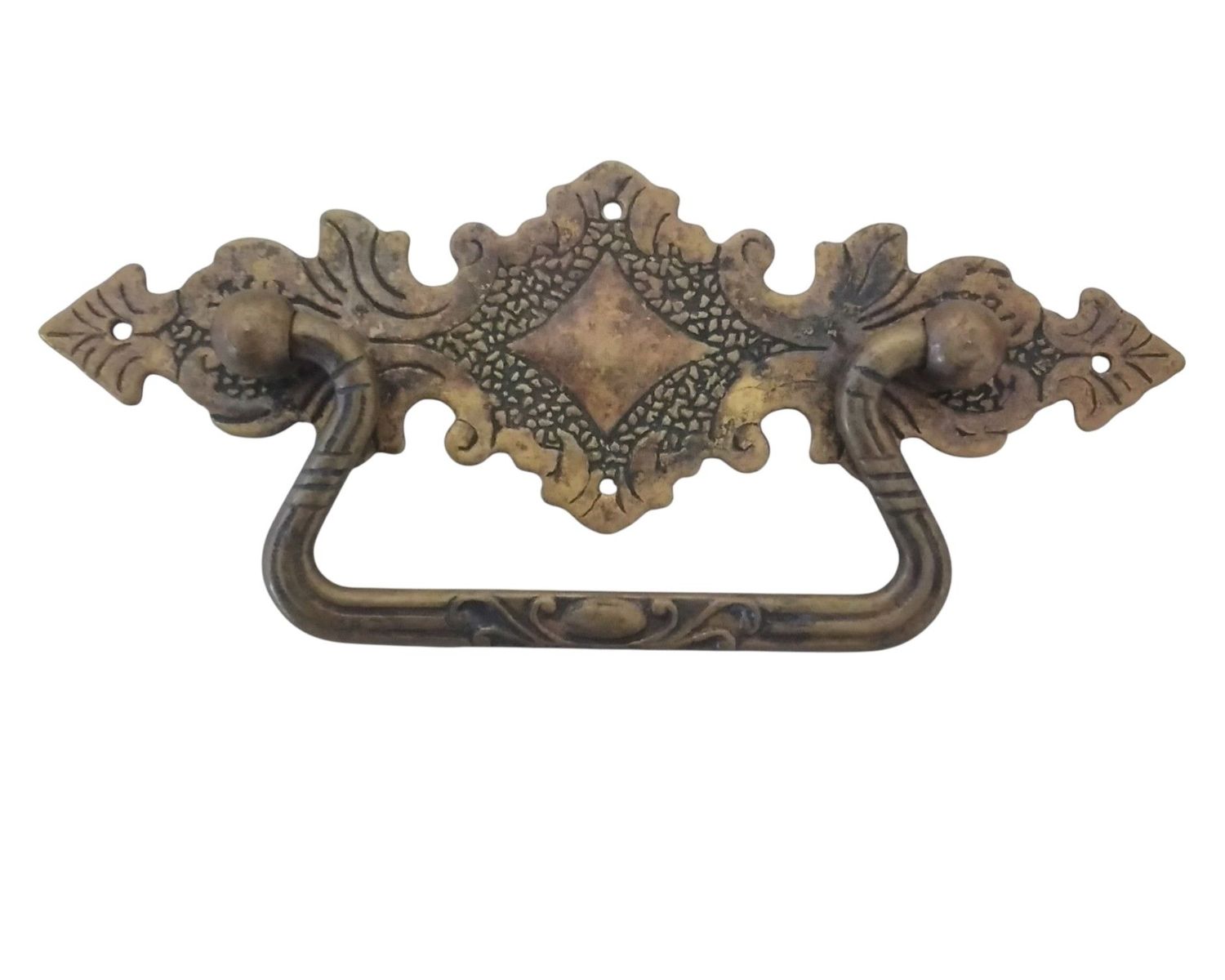 Maniglia in ottone anticato  Fine 800   (art-9022/A1 -9022/B1 ), Dimensione: L